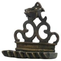 Antique A Brass Hanukkah Lamp, North Africa mid 19th Century