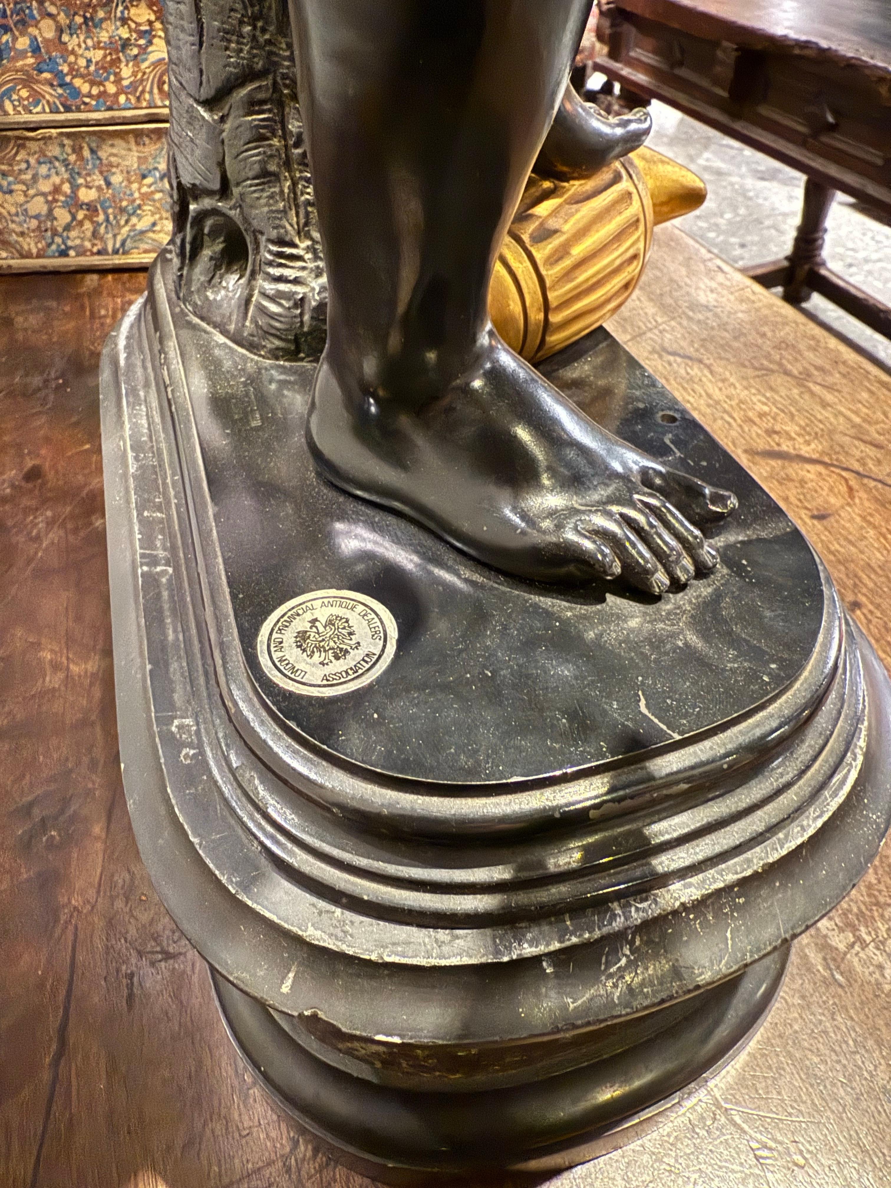 Bronzo Figura bacchica italiana in bronzo e ormolu, XIX secolo in vendita
