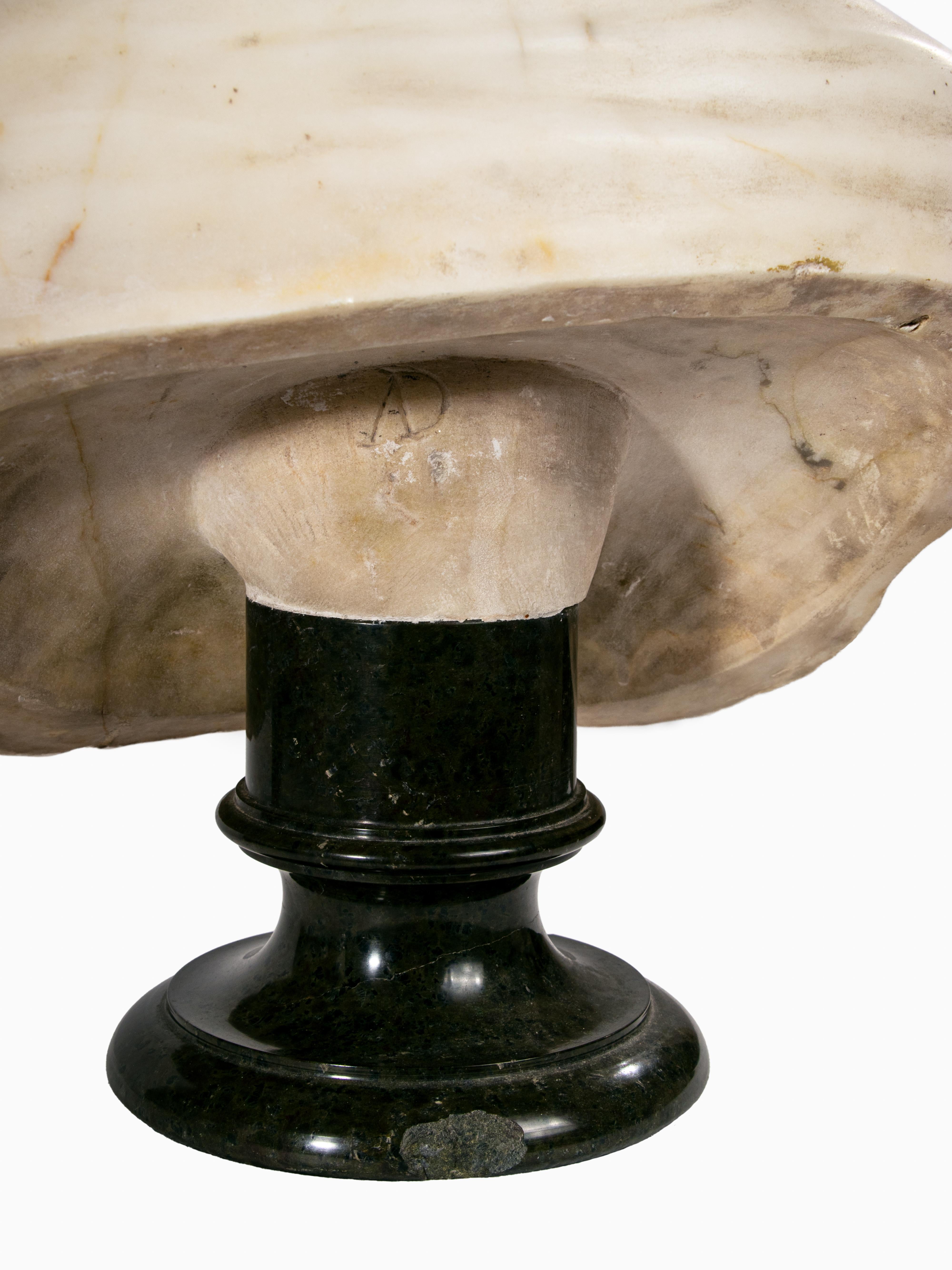 An Italian Carved Marble Bust of Girolamo Savonarola For Sale 1