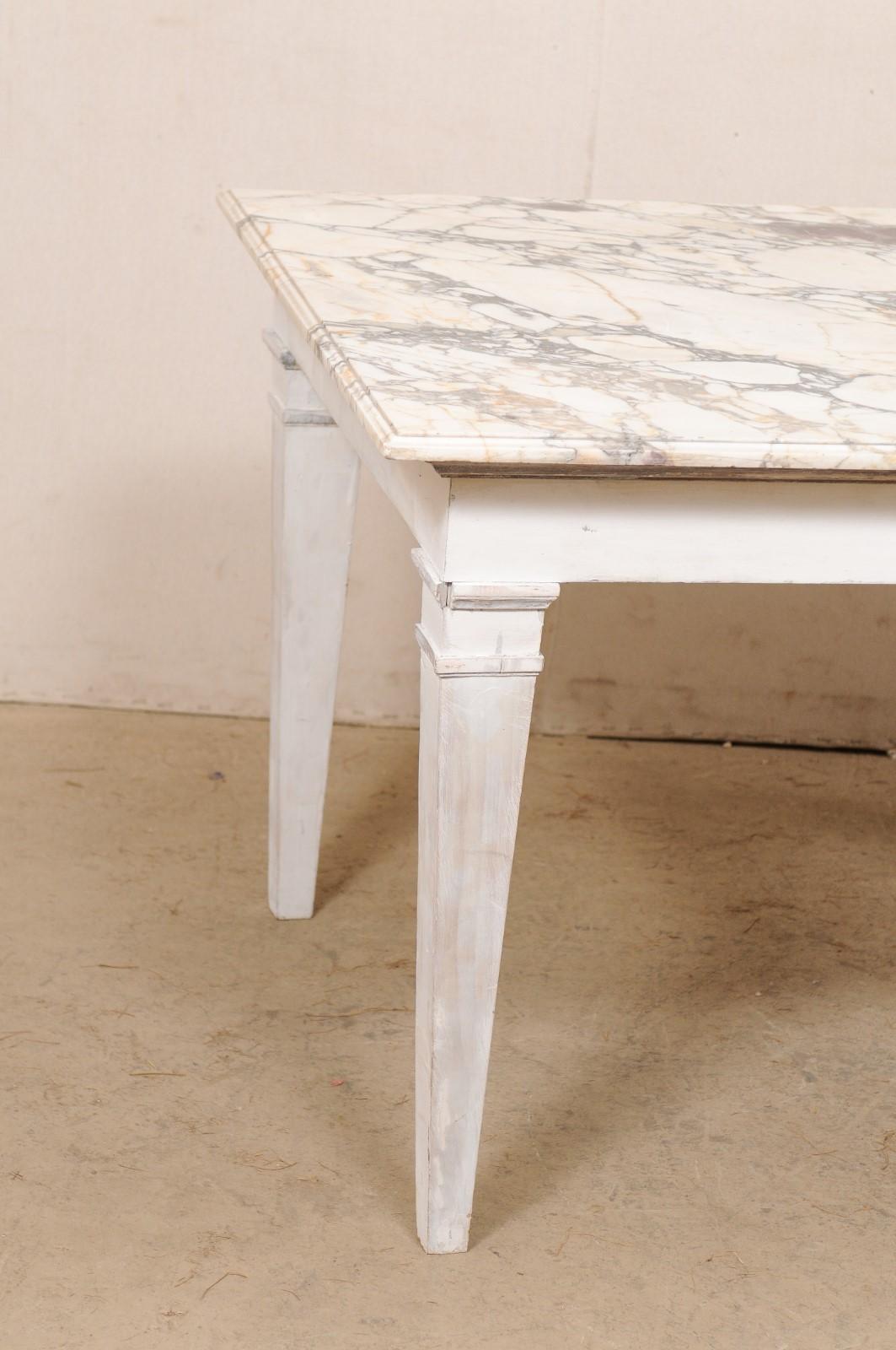 original marble dining table