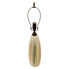 An Italian Ceramic Table Lamp