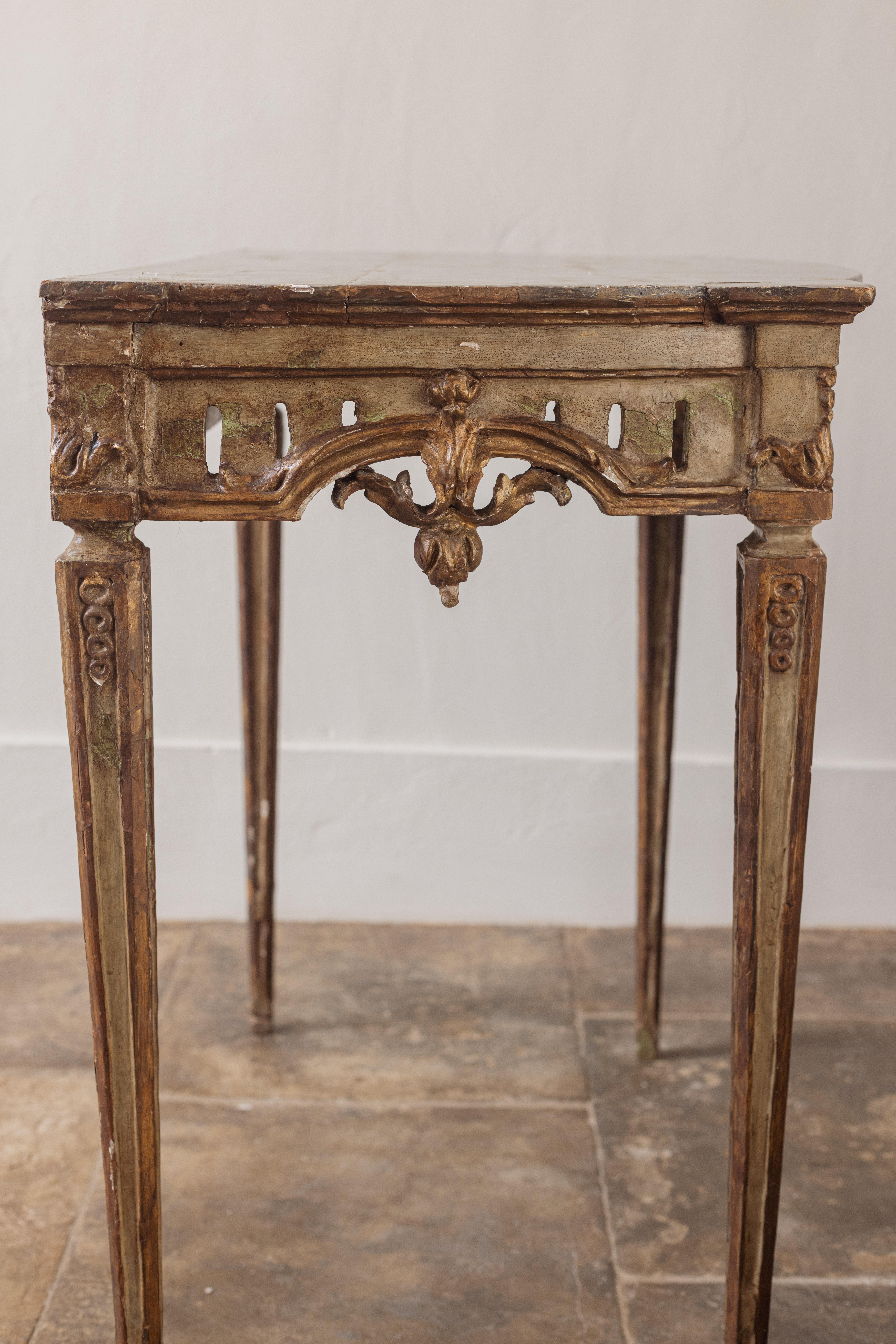 An 18th Century Italian Console Table For Sale 2