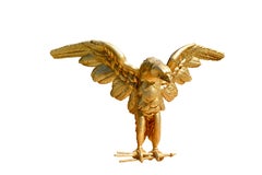 Italian Empire Early 19th Century Gilt Wood Eagle