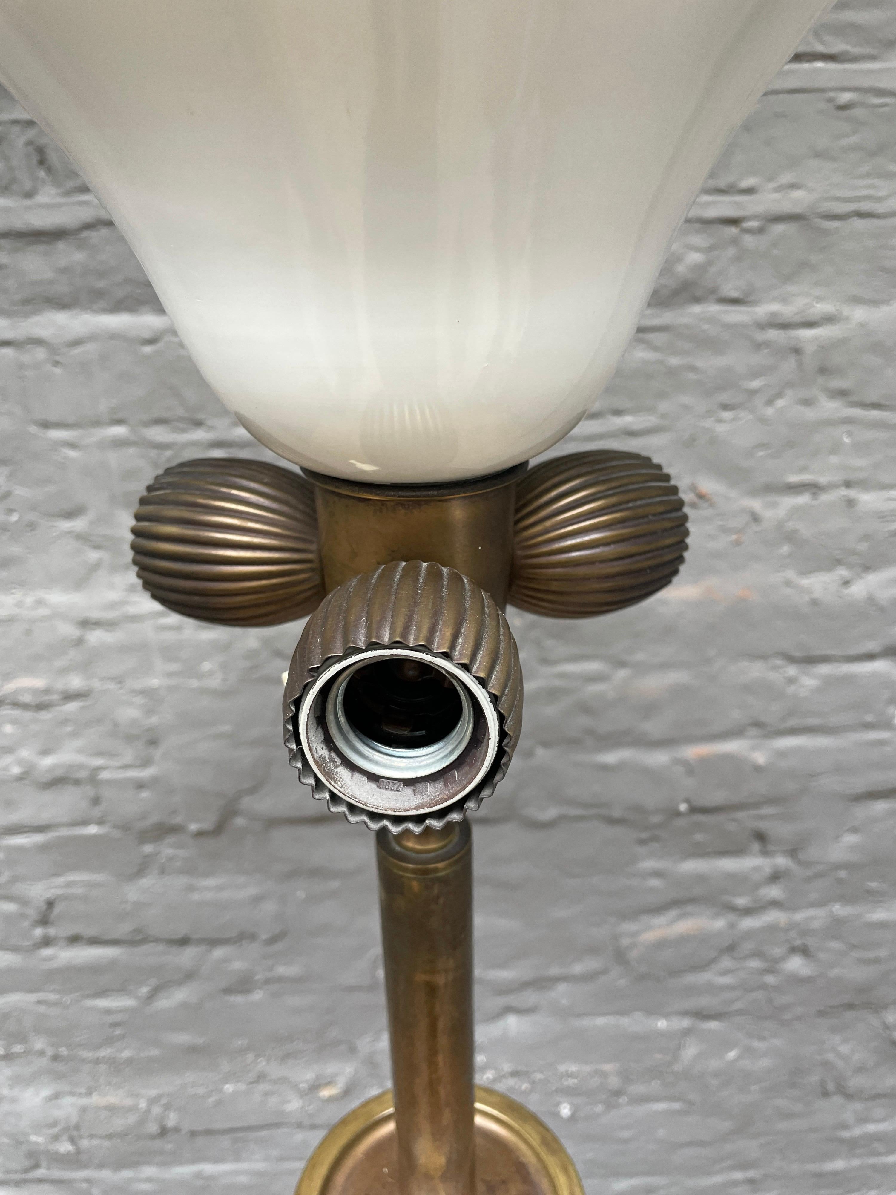 Italian Gaetano Sciolari Brass Floor Lamp 3