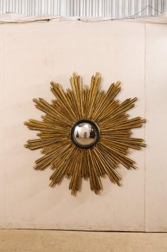 An Italian Gilt Sunburst