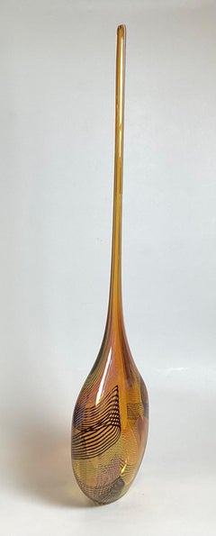 An Italian Glass "Angel Tear" Vase by Lino Tagliapietra