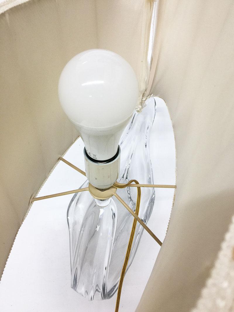 Italian Glass Murano Table Lamp For Sale 2