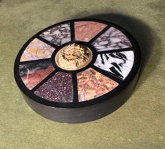 An Italian Grand Tour Specimen Marble Paperweight, Late 19th Century