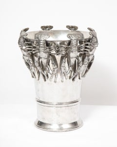 Italian Lobster "Nautical" Champagne Wine Cooler by Giovanni Patrini