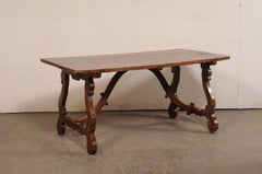 An Italian Lyre Leg Dining Table from the Late 18th C.