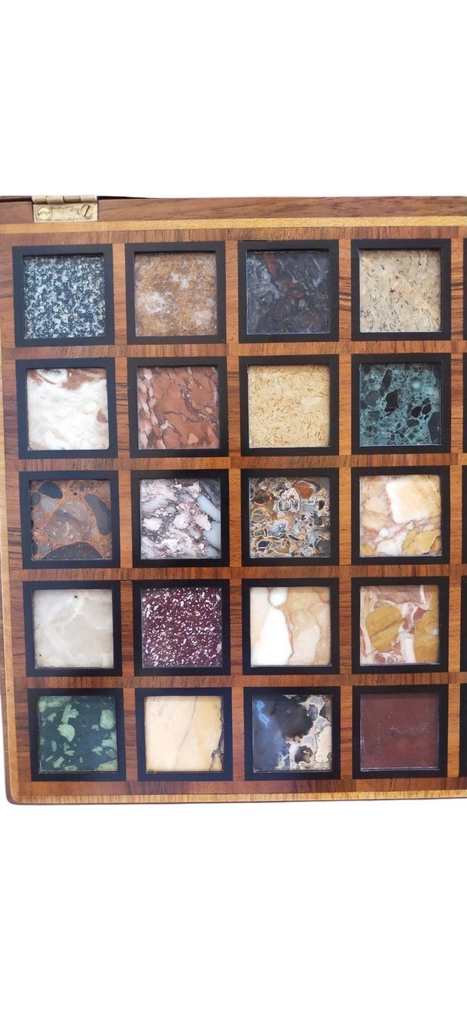 Inlay An Italian Marble Specimen Sample Book, 20th Century For Sale