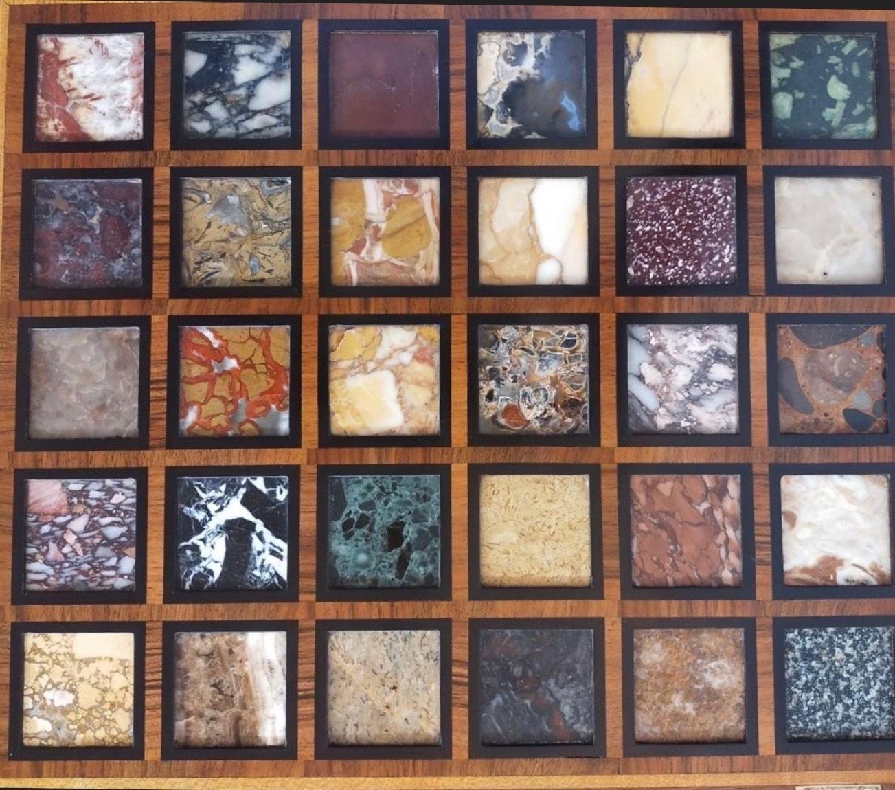 An Italian Marble Specimen Sample Book, 20th Century For Sale 1