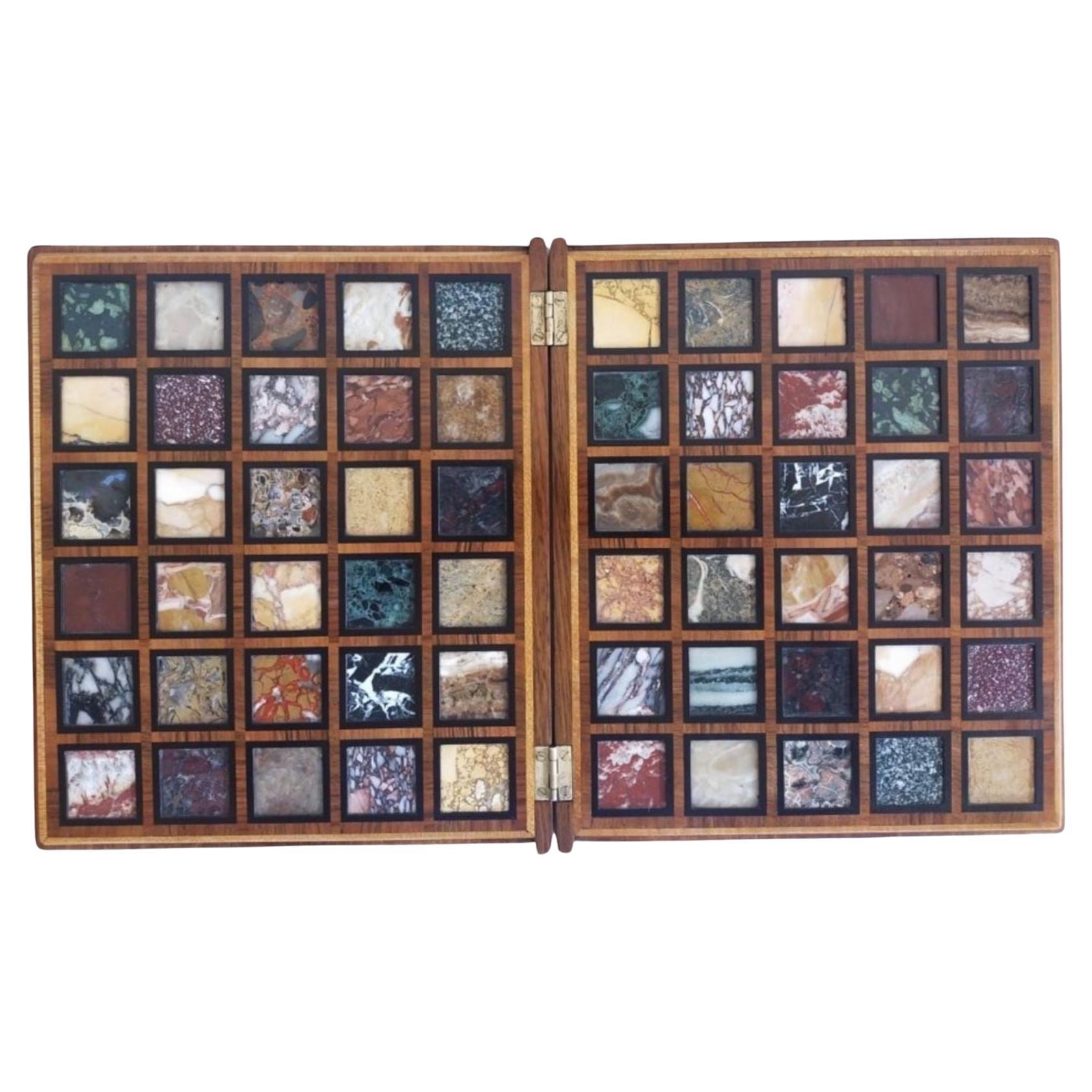 An Italian Marble Specimen Sample Book, 20th Century