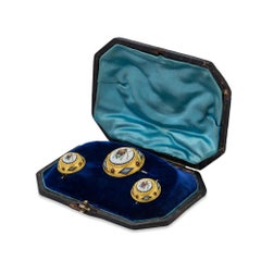 Italian Micro Mosaic and Gold Suite