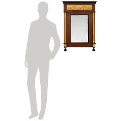 An Italian mid 18th century Neo-Classical st. Mahogany, ebonized Fruitwood, Gilt