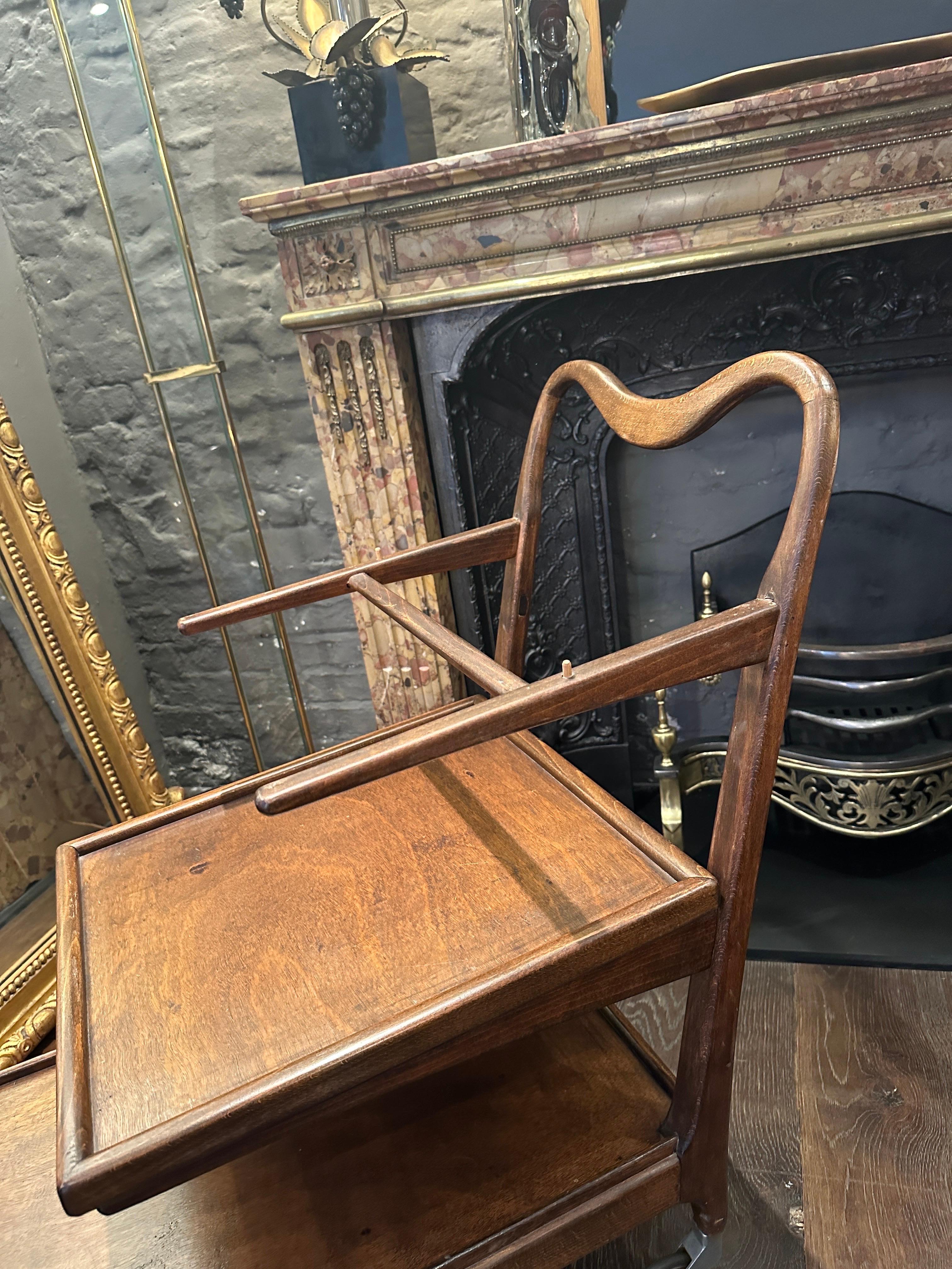 An Italian Mid Century Bar Cart By Cesare Lacca For Sale 7