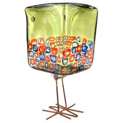 Italian Mid-Century Modern Glass “Pulcino” by, Alessandro Pianon for Vistosi