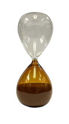 An Italian Mid-Century Modern Murano Hour Glass Sand Timer