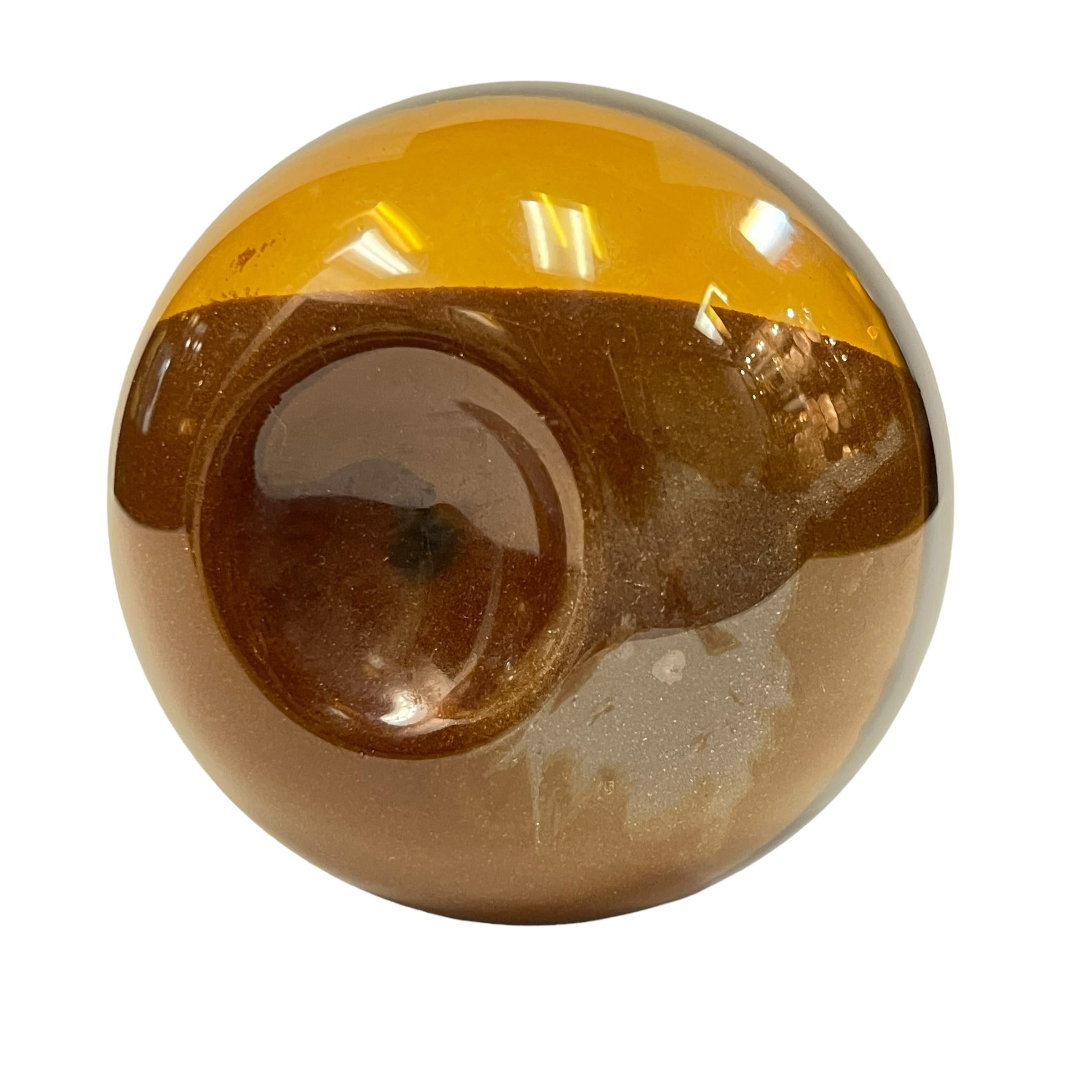 An Italian Mid-Century Modern Murano Hour Glass Sand Timer For Sale 1