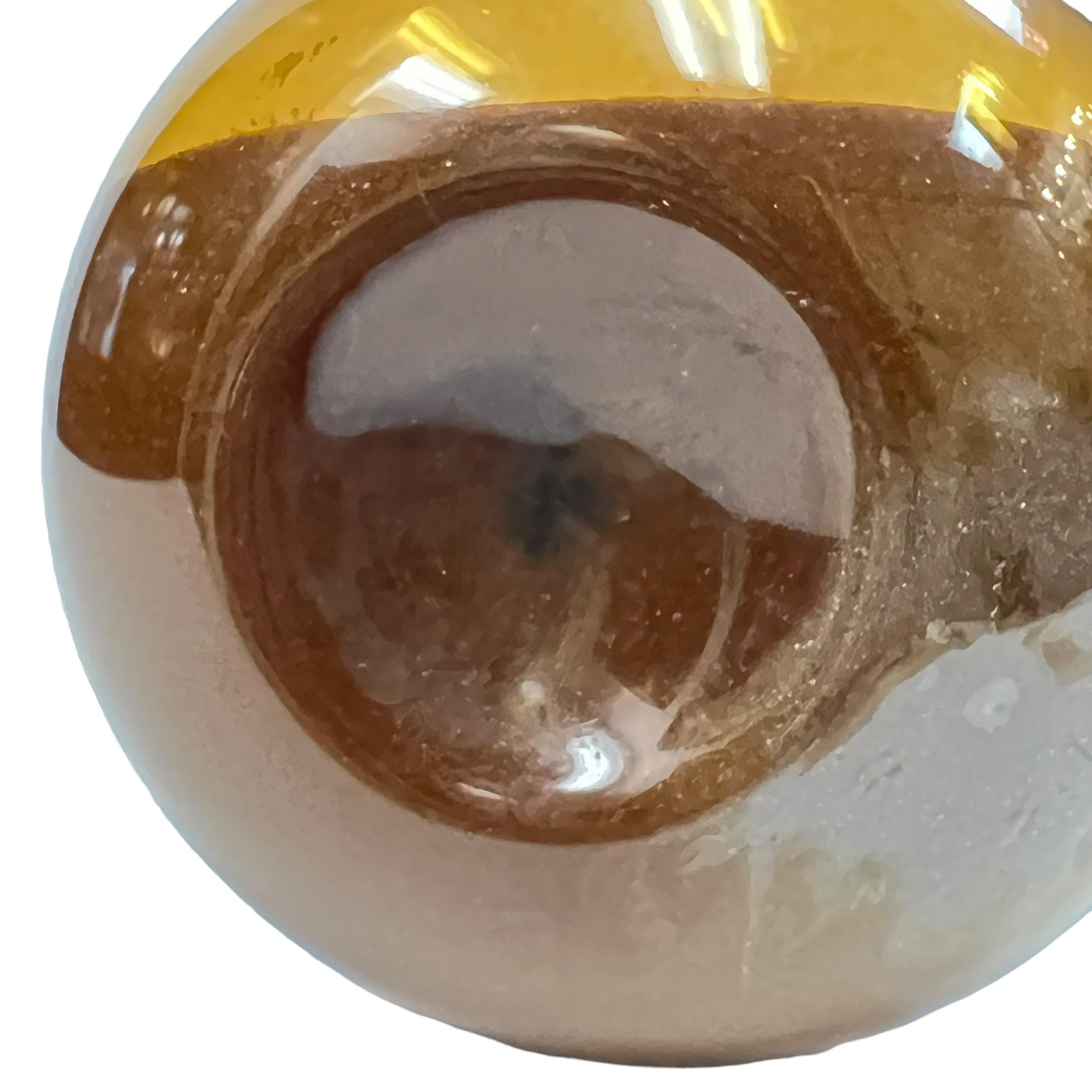 An Italian Mid-Century Modern Murano Hour Glass Sand Timer For Sale 2