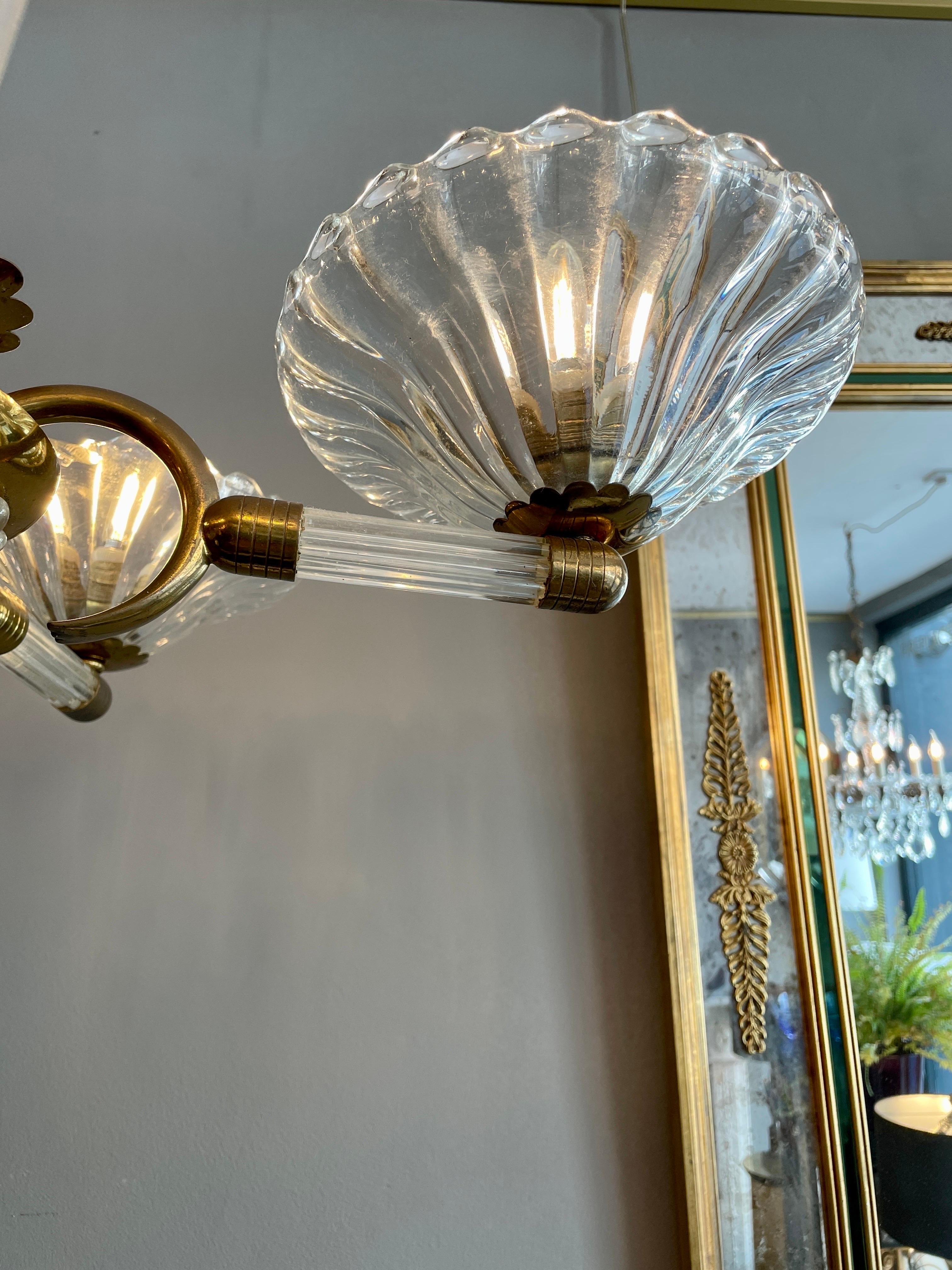 Italian Murano Glass Chandelier  3