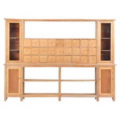 Wood Apothecary Cabinets