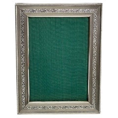 Italian Rectangular Silver Picture Frame