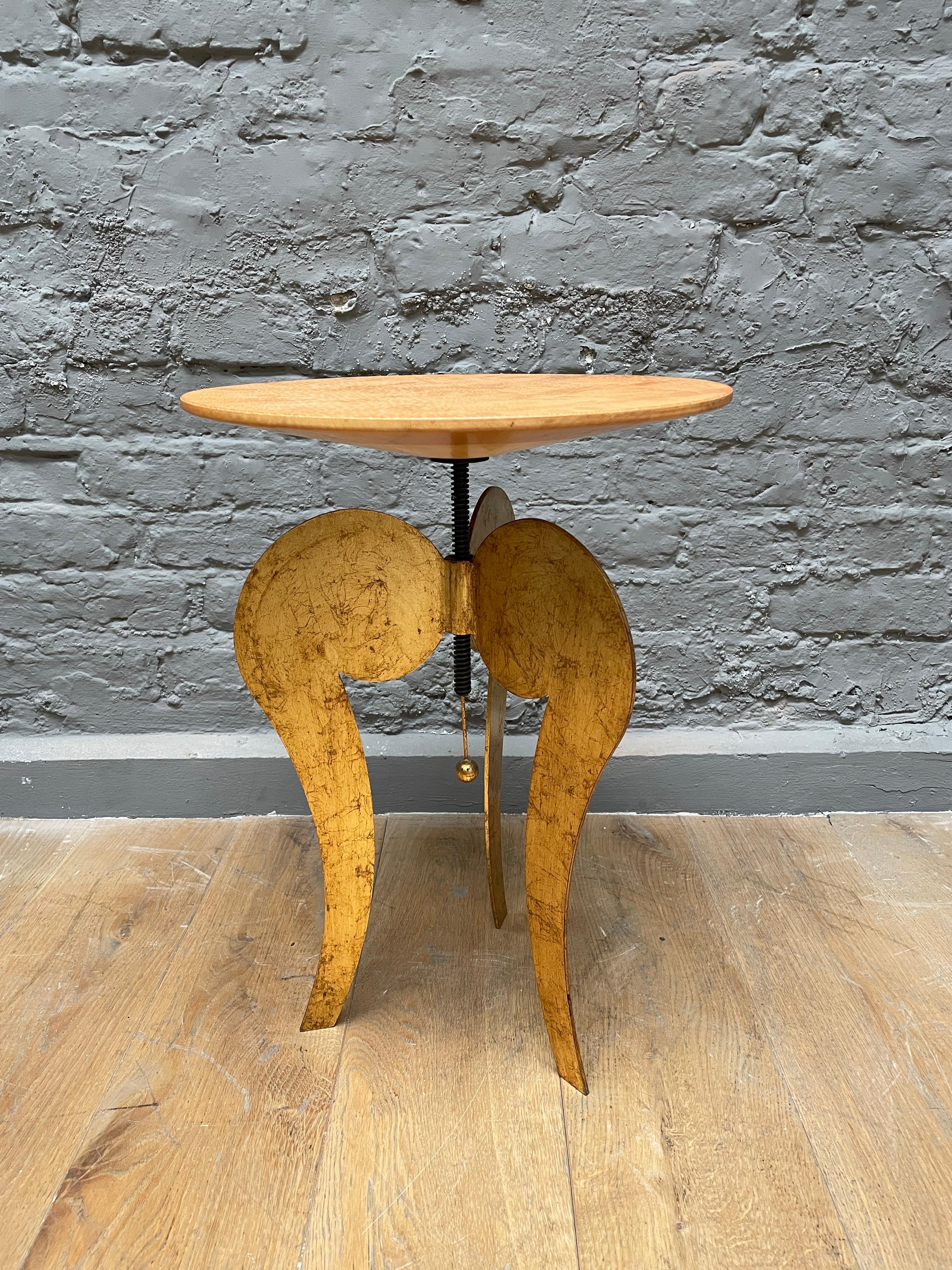 Post-Modern Italian Side Table by Sergio Terzani