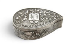 An Italian Silver Besamim Container with Copper Insert, Early 20th Century