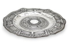 An Italian Silver Passover Seder Plate, Venice Circa 1800