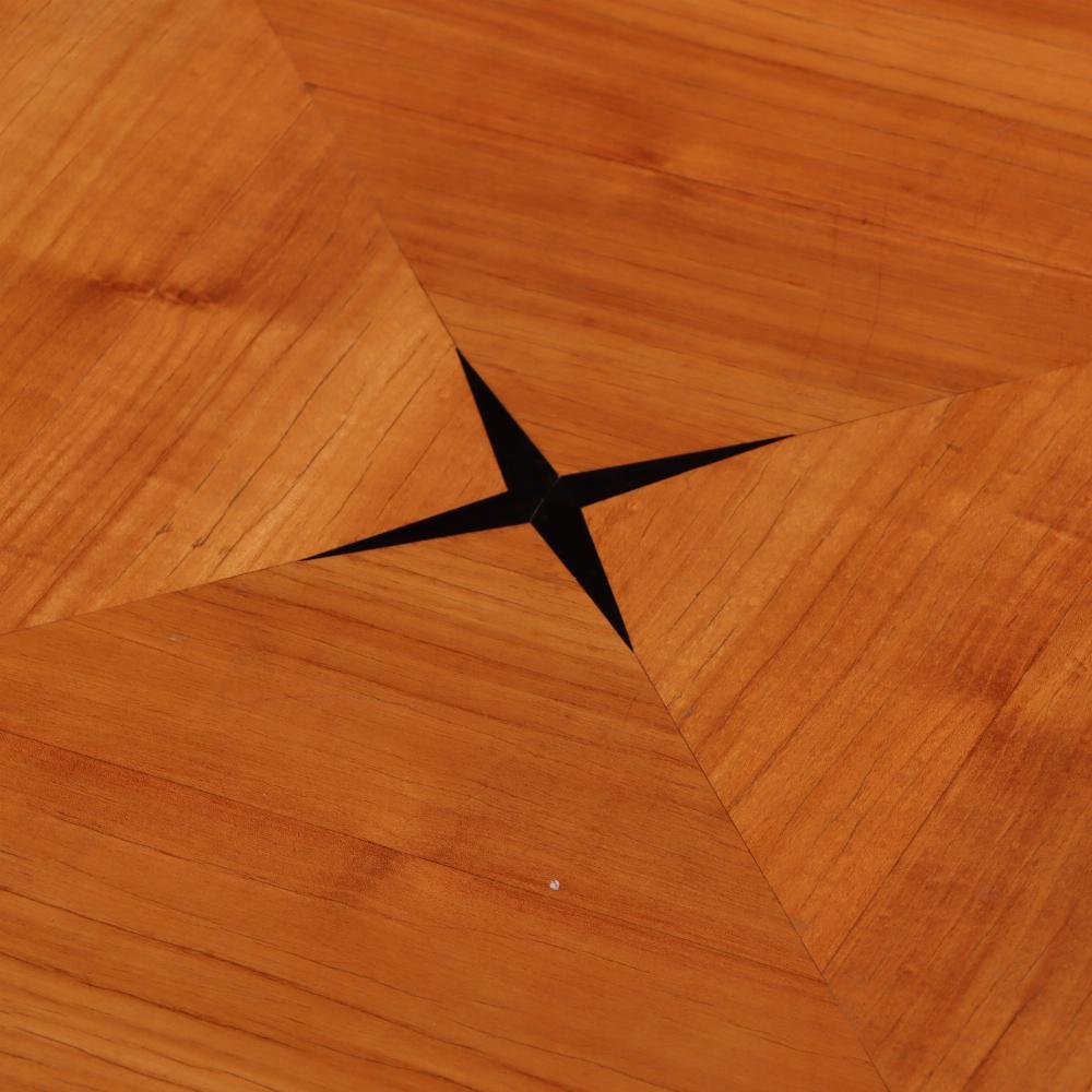 Inlay An Italian sycamore round inlaid table, C. 1940. For Sale