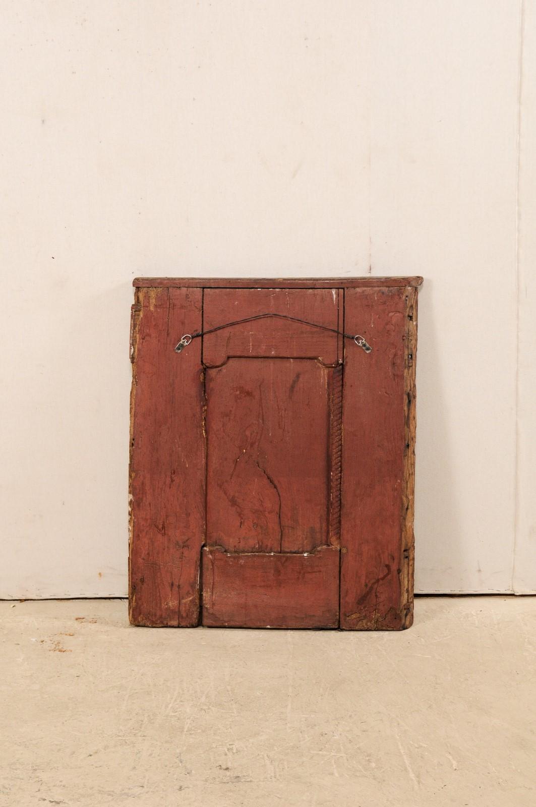 Pannello decorativo da parete in legno italiano della fine del XVIII e XIX secolo in vendita 3