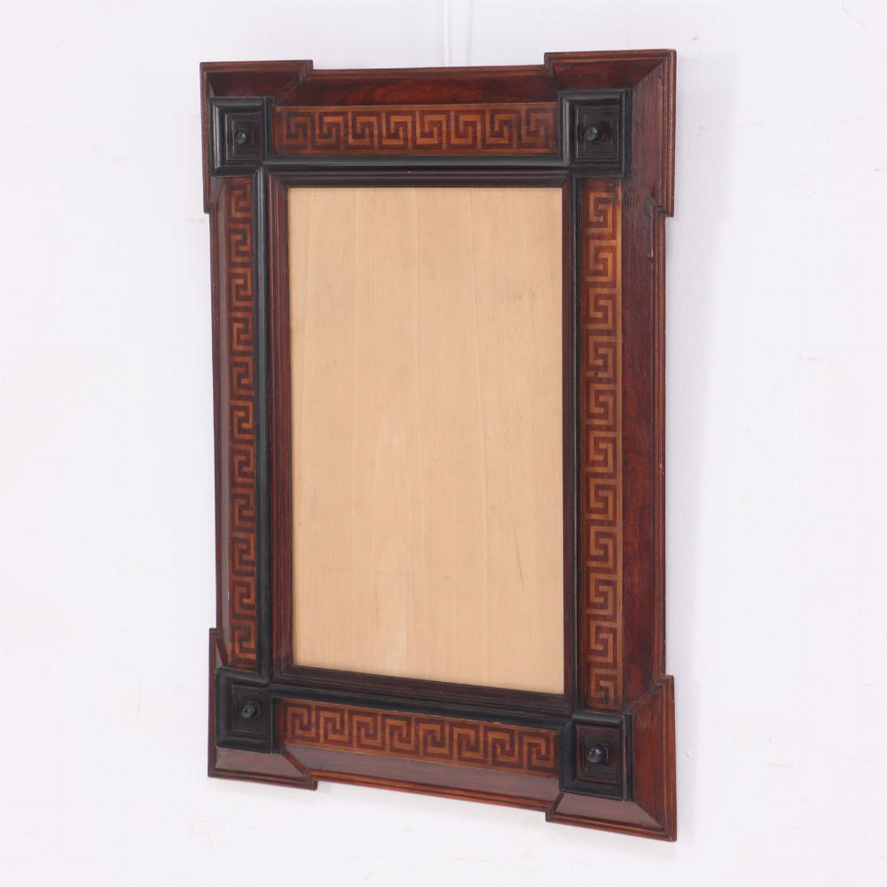 20th Century An Italian walnut mirror or picture frame, C 1920. For Sale