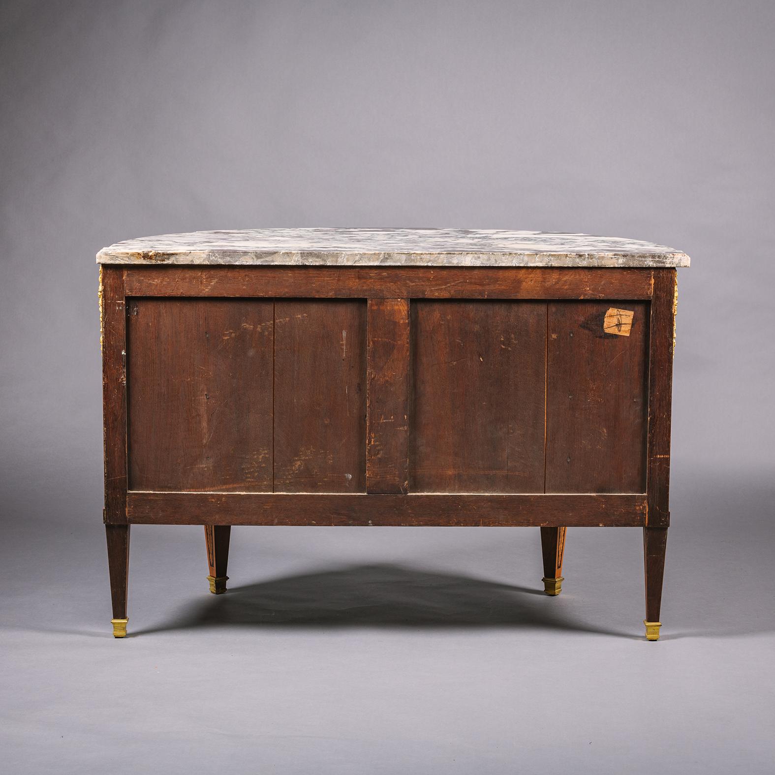 Commodo intarsiato in stile Louis XVI di Paul Sormani in vendita 2