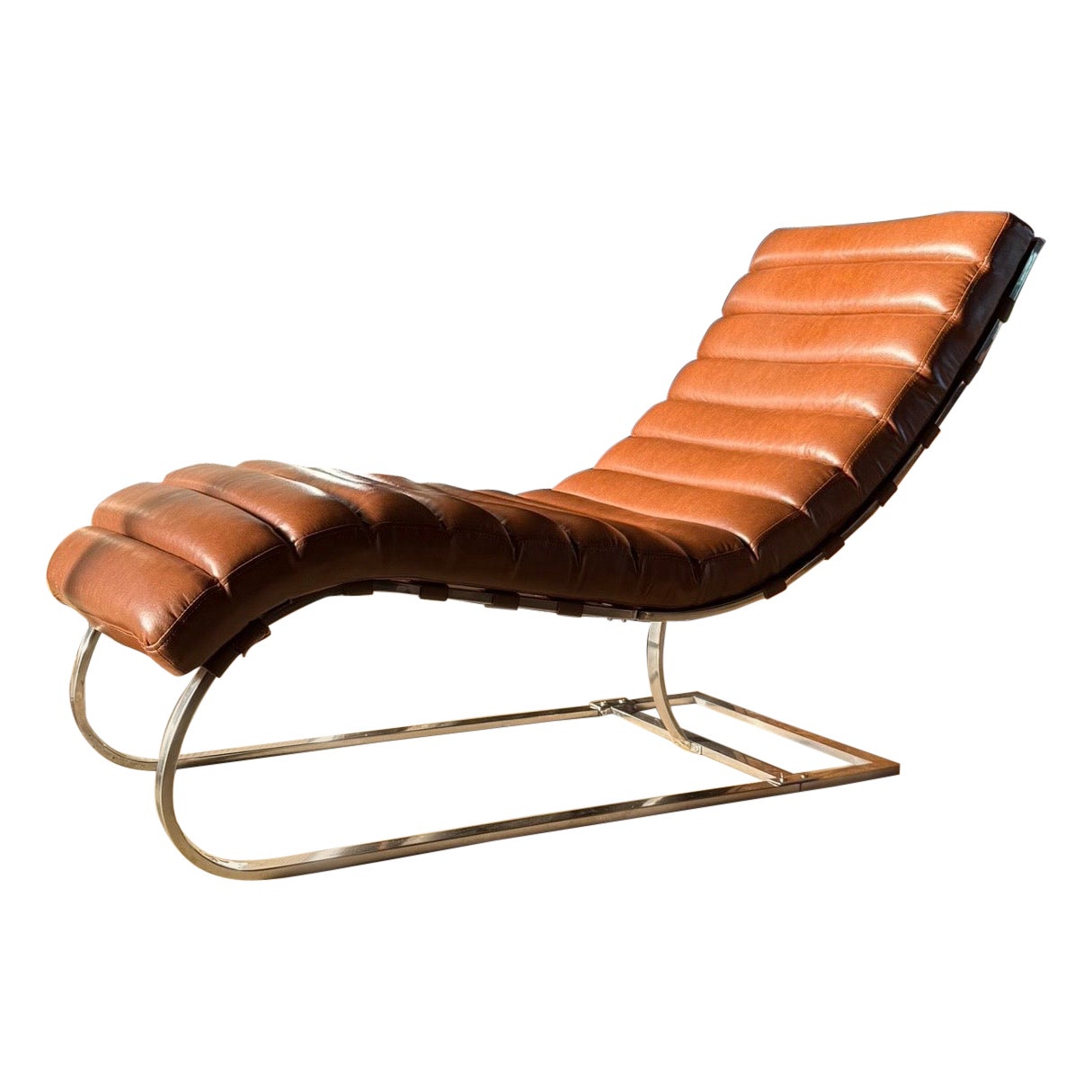 Una chaise longue MR riprodotta secondo Mies van der Rohe, XX secolo in vendita