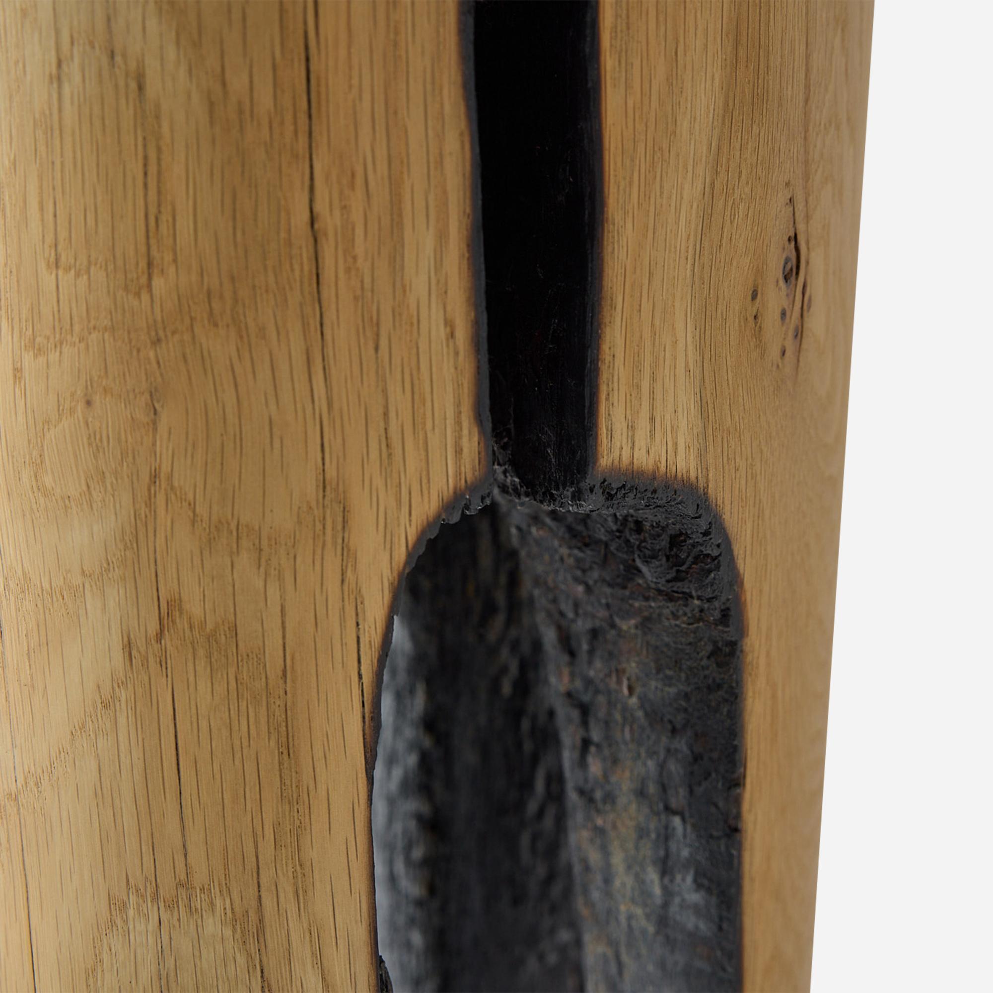 XXIe siècle et contemporain Un Oak  Tabouret 