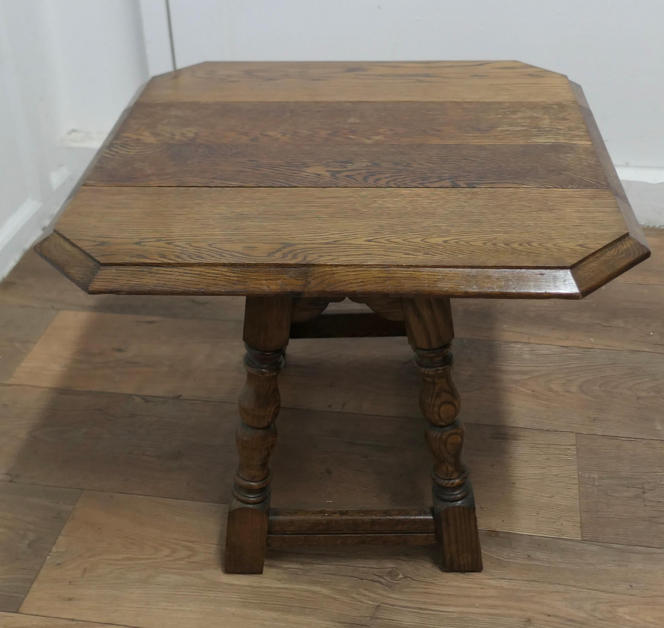 Early 20th Century An Oak Joint Stool, Coffee Table  This a good Oak Joint   For Sale