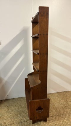 An oak shelve by Guillerme et Chambron