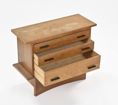 Eichenfurnierte Kommode - Maurice Pré - 1950er Jahre - Frankreich