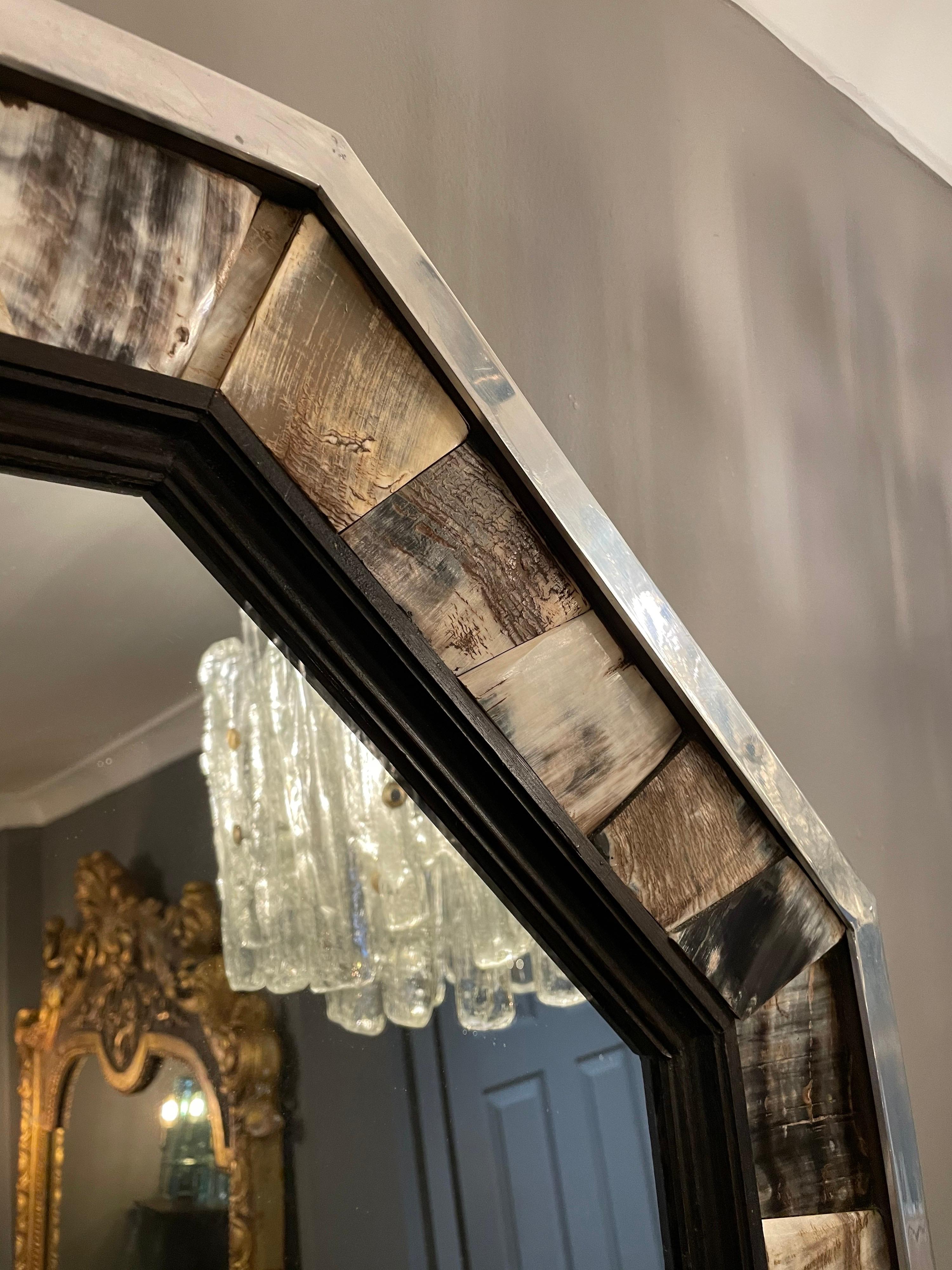 Miroir octogonal d'Anthony Redmile, vers 1970 Bon état - En vente à London, GB
