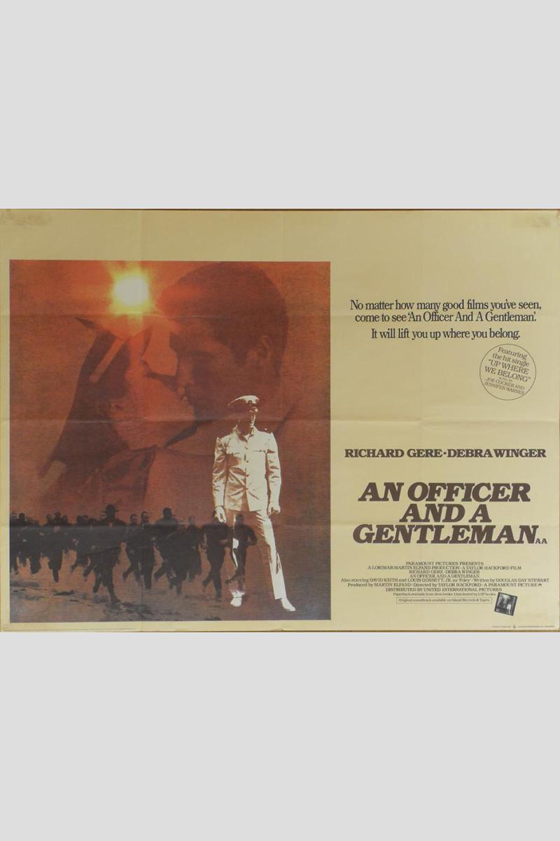 officer and a gentleman poster