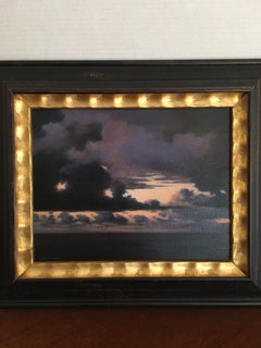 Oil on Canvas of a Storm by Mark K. Horton