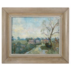Oil Painting of the English Countryside