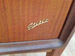 Old Danish TV, Eltra Bella Vista, 1950s, Teak Wood, Very Good Condition