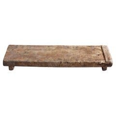 Old Japanese Workbench Antique by Woodworkers / Table Top Plate / 1930-1960