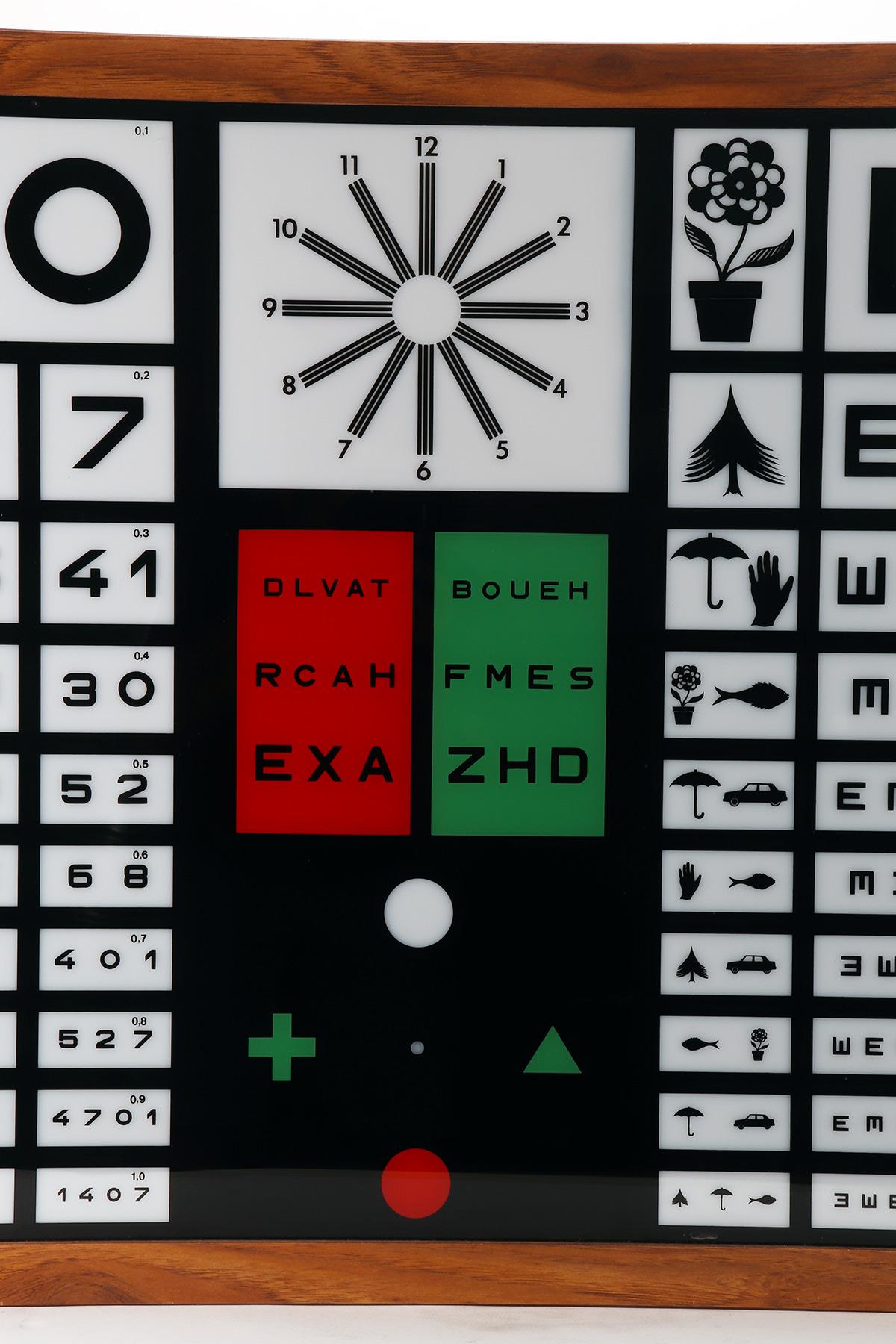 An old ophtalmology device, Italy 1950. For Sale 3