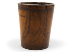 An Olivewood Kiddush Cup Jerusalem Circa 1900