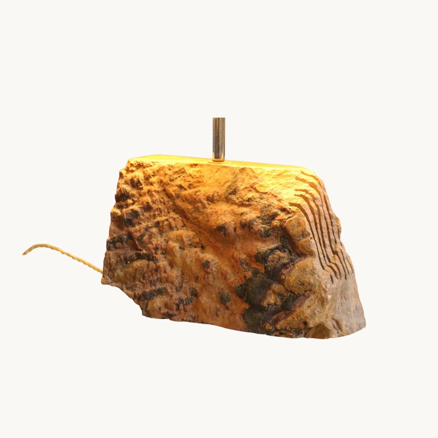 Lampe en onyx, France années 60. en vente 2