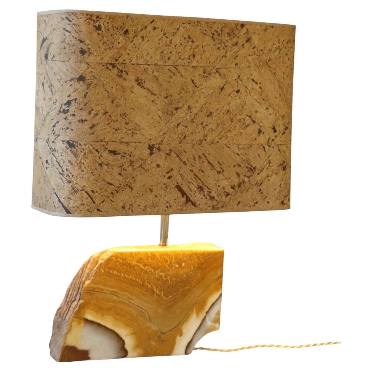 Lampe en onyx, France années 60. en vente
