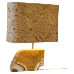 Lampe en onyx, France années 60.